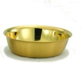 Gold Open Ciborium 8620 6 inch diameter bowl Host